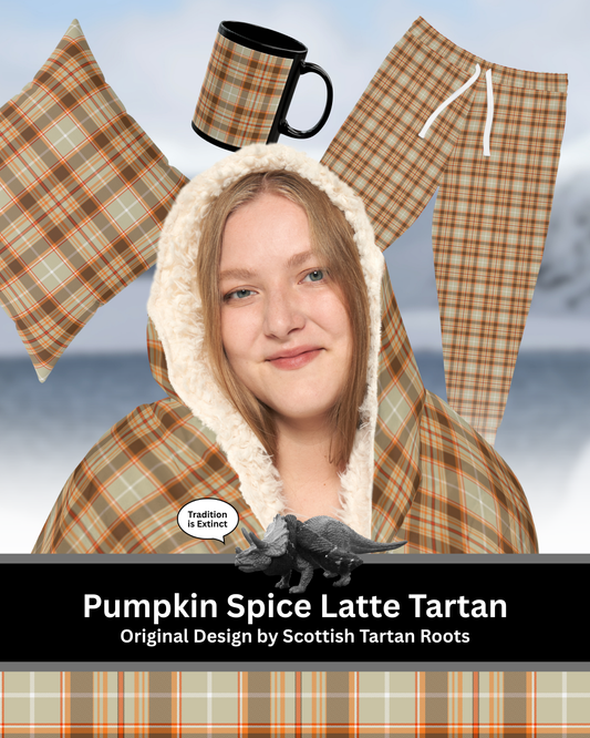 Cosy Tartan Bundle | Pumpkin Spiced Latte Tartan | Original Halloween Design