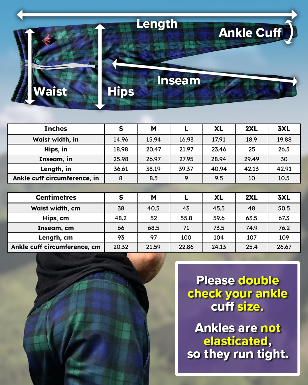 Cosy Tartan Bundle | Kelpie Tartan | Original Design