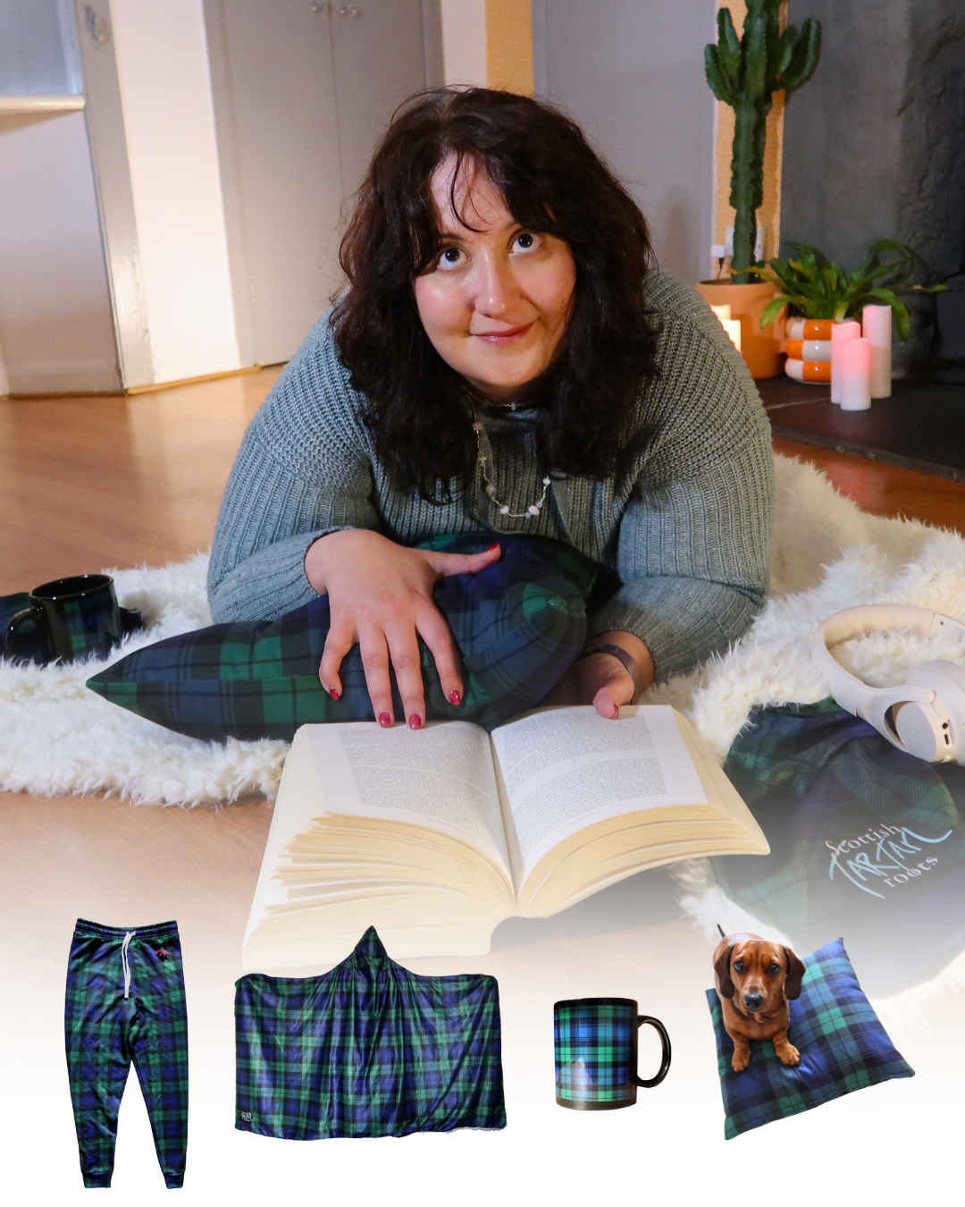 Cosy Tartan Bundle | Kelpie Tartan | Original Design