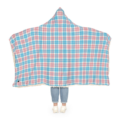 Trans Pride Tartan | Cosy Hooded Tartan Blanket