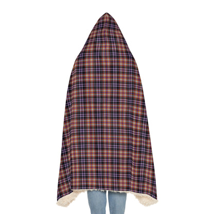 Basic Witch Tartan | Cosy Hooded Tartan Blanket | Original Halloween Design