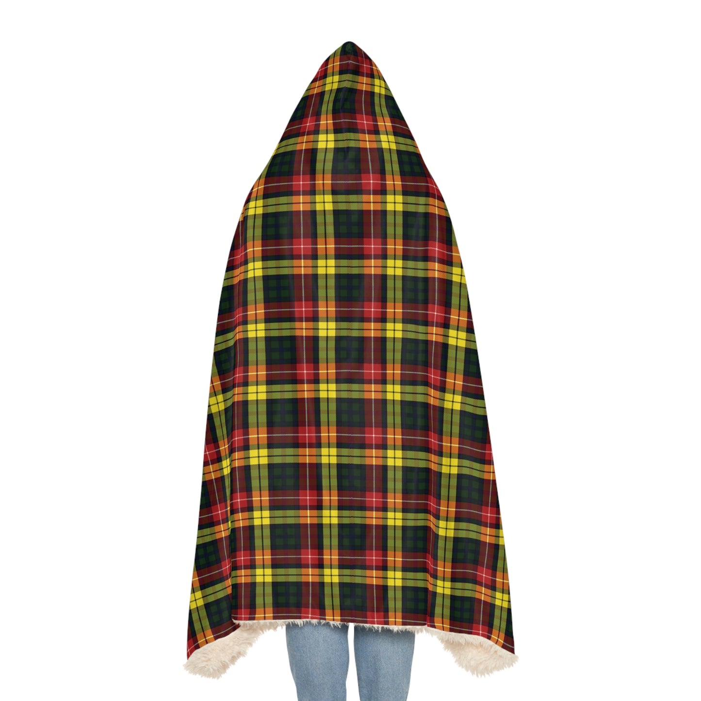 Buchanan Modern Tartan  | Cosy Hooded Tartan Blanket