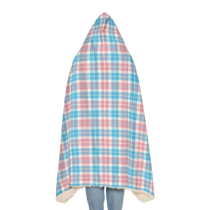 Trans Pride Tartan | Cosy Hooded Tartan Blanket